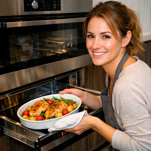 Встраиваемый шкаф для подогрева посуды