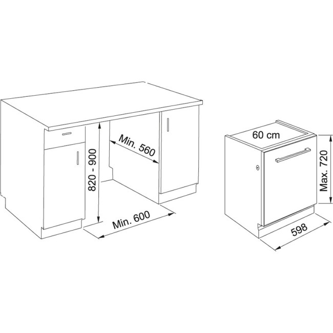 Встраиваемая посудомоечная машина Franke FDW 614 D7P DOS D (117.0611.673)