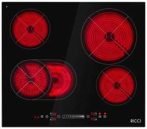 Встраиваемая электрическая варочная панель Ricci KS-T46619R Встраиваемая электрическая варочная панель Ricci KS-T46619R