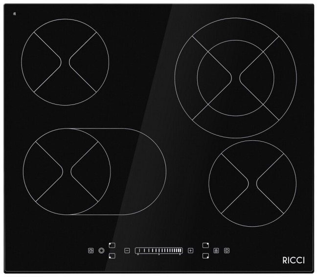 Встраиваемая электрическая варочная панель Ricci KS-T46619R Встраиваемая электрическая варочная панель Ricci KS-T46619R
