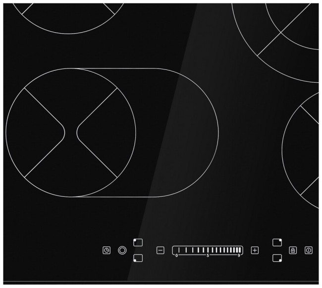 Встраиваемая электрическая варочная панель Ricci KS-T46619R Встраиваемая электрическая варочная панель Ricci KS-T46619R