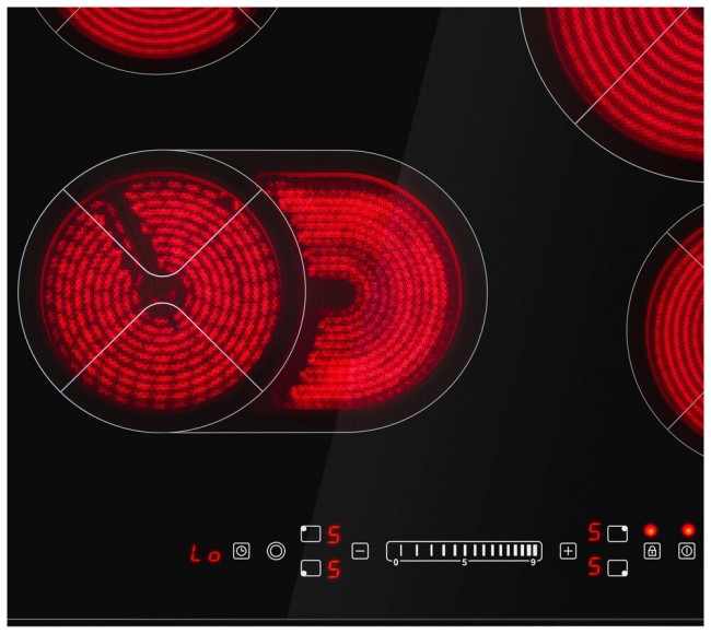 Встраиваемая электрическая варочная панель Ricci KS-T46619R Встраиваемая электрическая варочная панель Ricci KS-T46619R