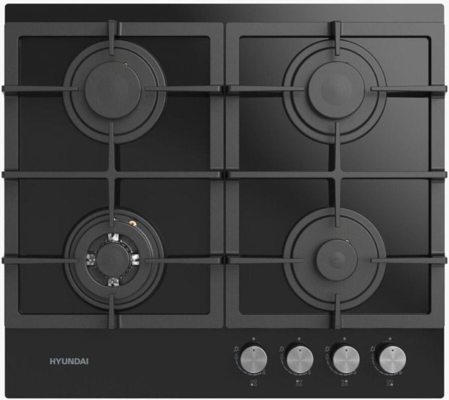 Встраиваемая газовая варочная поверхность Hyundai HHG 6434 BG