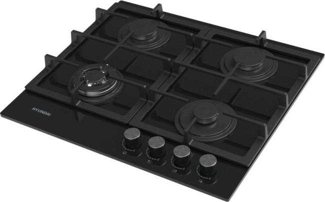Встраиваемая газовая варочная поверхность Hyundai HHG 6434 BG
