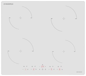 Встраиваемая индукционная варочная панель Maunfeld CVI604EXWH Встраиваемая индукционная варочная панель Maunfeld CVI604EXWH