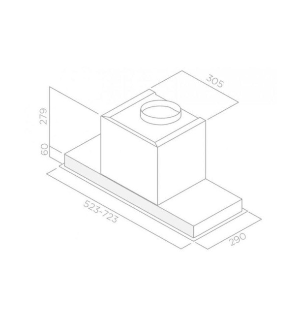 Встраиваемая вытяжка Elica Hidden IXGL/A/90 Встраиваемая вытяжка Elica Hidden IXGL/A/90