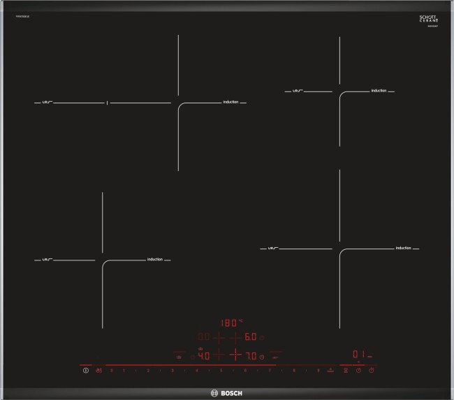 Встраиваемая индукционная варочная панель Bosch PIF675DE1E