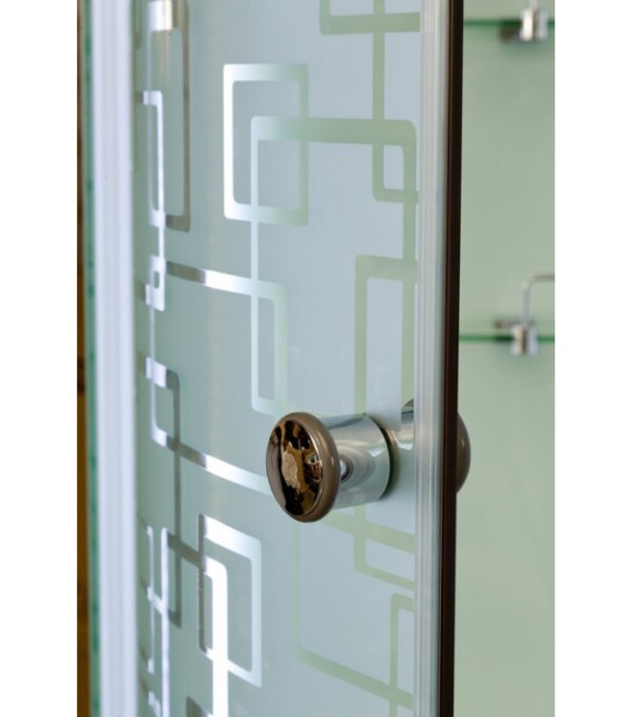 Душевая кабина Deto EM1511LNLED+GM