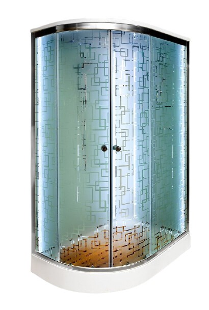 Душевая кабина Deto EM1511RLED+GM