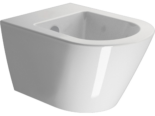 Биде подвесное GSI KUBE X (9464111) белый глянцевый