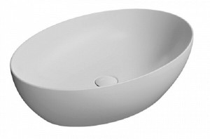 Раковина накладная GSI PURA (884211) белый