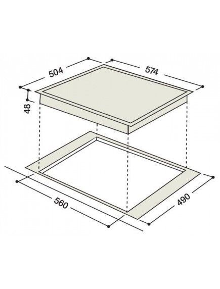 Встраиваемая электрическая варочная панель Hotpoint-Ariston KRO 642 TO X Встраиваемая электрическая варочная панель Hotpoint-Ariston KRO 642 TO X