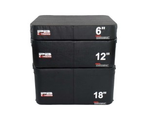 Набор плиометрических боксов Perform Better Extreme Foam Plyobox Set 3 15 см 31 см 46 см черный