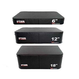 Набор плиометрических боксов Perform Better Extreme Foam Plyobox Set 3 15 см 31 см 46 см черный