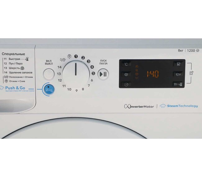Стиральная машина Indesit BWSE 81293X WWV RU Стиральная машина Indesit BWSE 81293X WWV RU