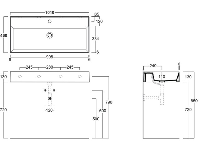 Раковина накладная/подвесная Simas AGILE (AG101bia) белый