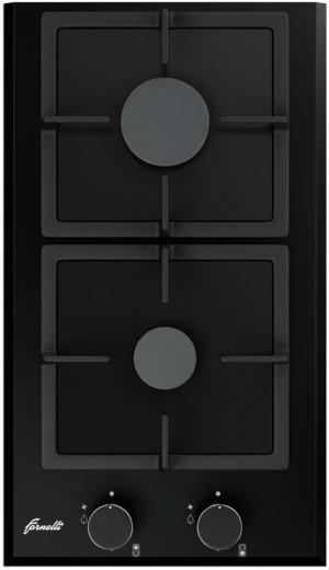 Встраиваемая газовая варочная панель Fornelli PGA 30 Quadro BL