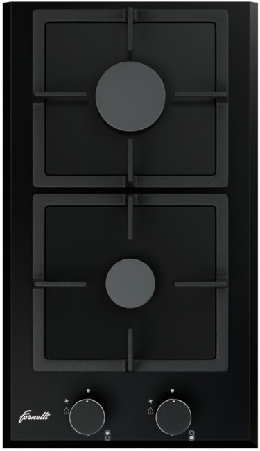 Встраиваемая газовая варочная панель Fornelli PGA 30 Quadro BL Встраиваемая газовая варочная панель Fornelli PGA 30 Quadro BL