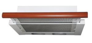 Встраиваемая вытяжка Elikor Интегра 60П-400-В2Л белый / бук вишня