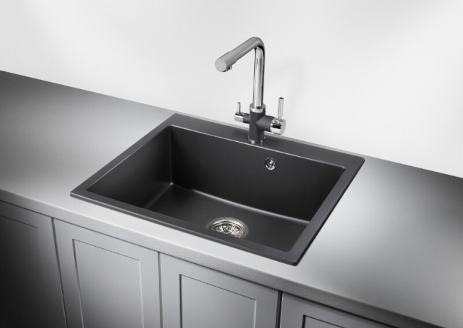 Кухонная мойка Kuppersberg Modena 60 NL 1B deep black Кухонная мойка Kuppersberg Modena 60 NL 1B deep black