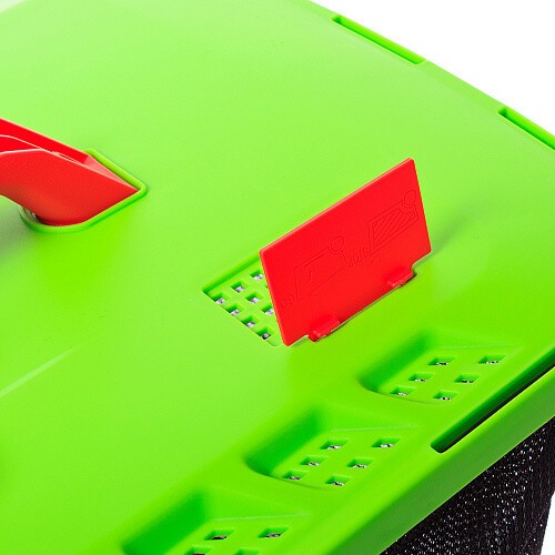 Газонокосилка аккумуляторная RedVerg RD-LM36-340/U + ЗУ 4А + 2 5Ач АКБ