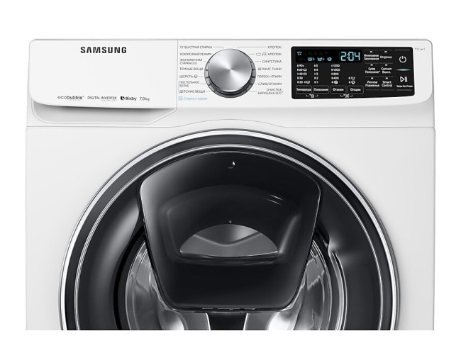 Стиральная машина Samsung WW 70R62LVSWDLP белый