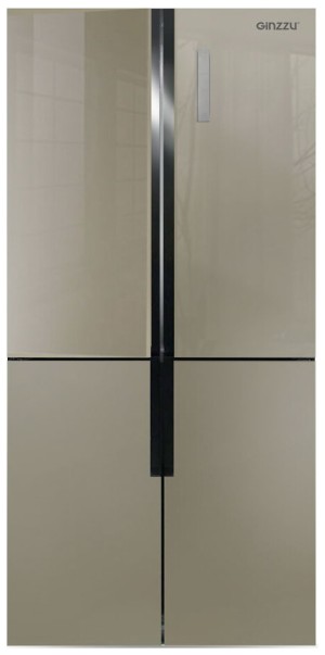 Холодильник Ginzzu NFK-510 шампань
