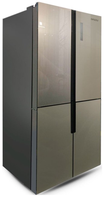 Холодильник Ginzzu NFK-510 шампань