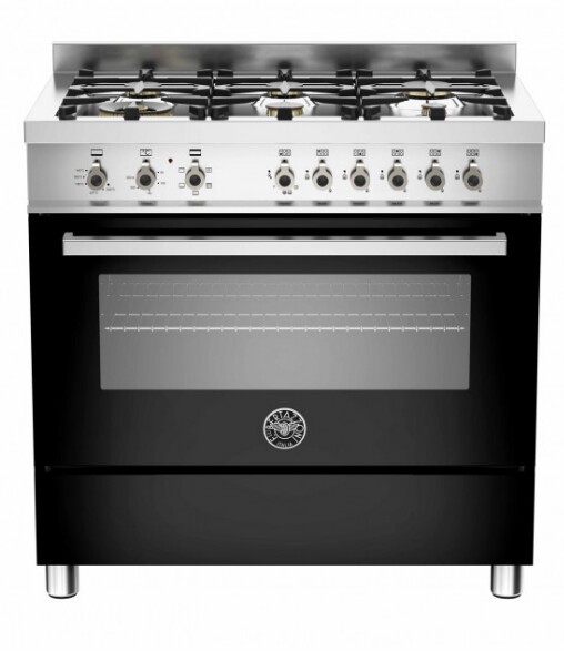 Комбинированная плита Bertazzoni PRO90 6 HYB S NET