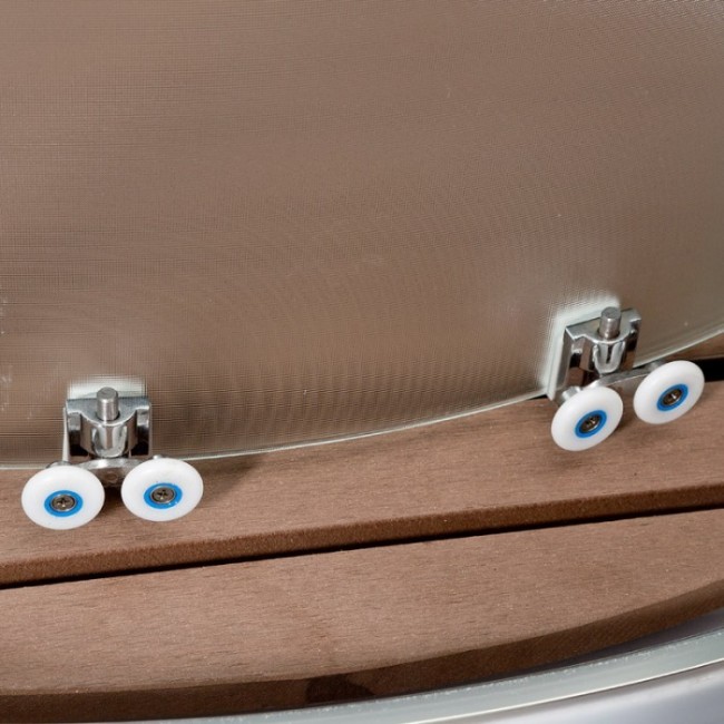 Душевая кабина Deto B09S LED black Душевая кабина Deto B09S LED black