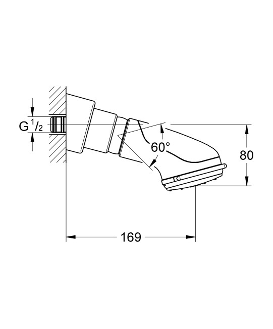Верхний душ Grohe Relexa 28190000