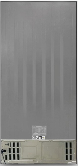 Холодильник Ginzzu NFI-5212 черное стекло