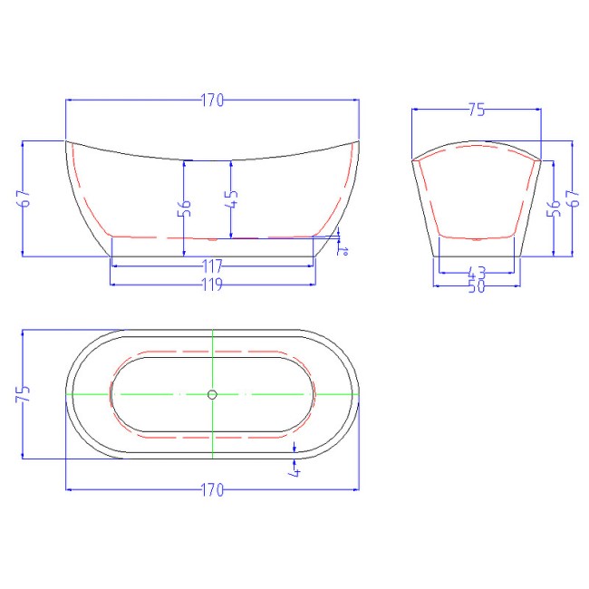Ванна акриловая Cerutti SPA Bernina CT9209 Ванна акриловая Cerutti SPA Bernina CT9209