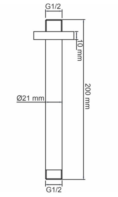 Излив для душа WasserKraft A233
