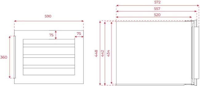 Встраиваемый винный шкаф Teka RVI 10024
