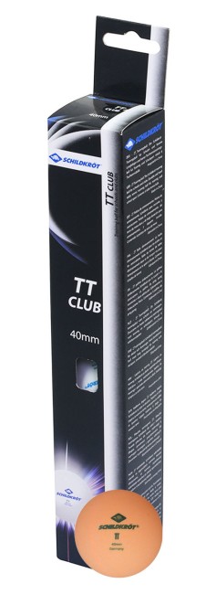 Мячи для настольного тенниса Donic 2T-Club оранжевый (6 шт)