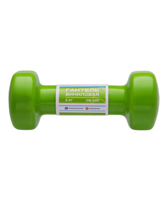 Гантель Starfit DB-101 2 кг зеленая