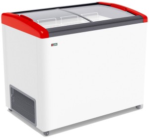 Морозильник-ларь Frostor Gellar FG 375 E красный