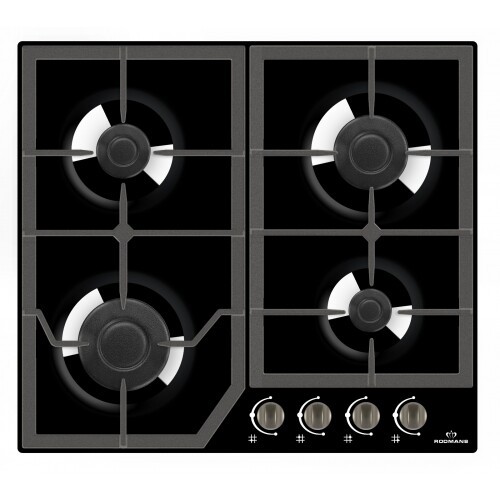 Встраиваемая газовая варочная панель Rodmans STANDART BHG 6401 D BL Встраиваемая газовая варочная панель Rodmans STANDART BHG 6401 D BL