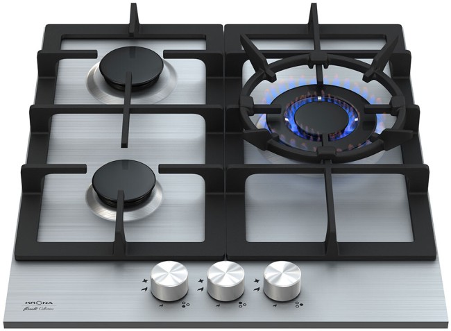 Встраиваемая газовая варочная панель Krona Tordo 45 IX