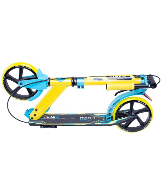 Самокат Ridex Rank желтый/голубой