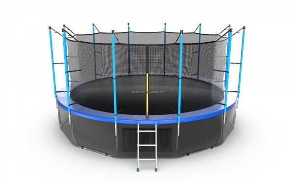 Батут Evo Jump Internal 16ft Blue Lowernet + сетка