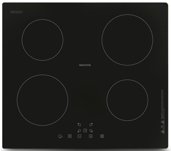 Встраиваемая индукционная варочная панель Ginzzu HCI-408 Встраиваемая индукционная варочная панель Ginzzu HCI-408