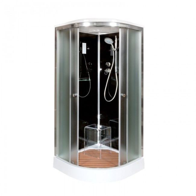 Душевая кабина Deto B09S black