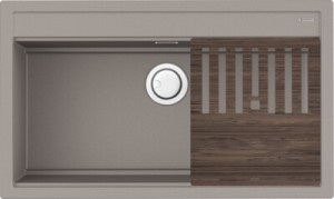 Кухонная мойка Omoikiri Kitagawa 86-LB-GR Artceramic/Leningrad grey