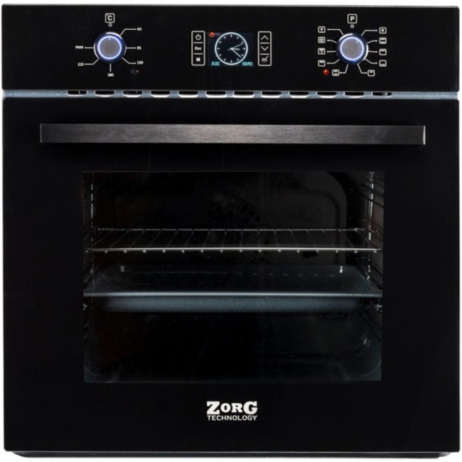 Встраиваемый электрический духовой шкаф ZorG BE10 LD black