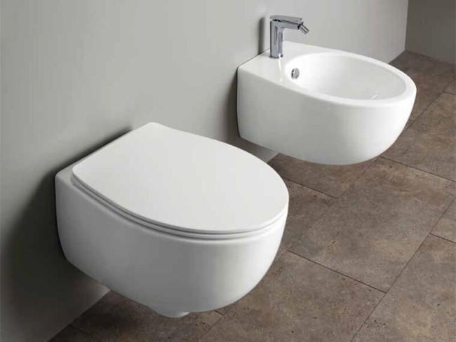 Унитаз подвесной Simas BORMIO (BR18/F87bia) белый