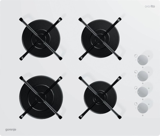 Встраиваемая газовая варочная панель Gorenje GHS 64-ORA-W Встраиваемая газовая варочная панель Gorenje GHS 64-ORA-W