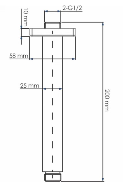 Излив для душа WasserKraft A235