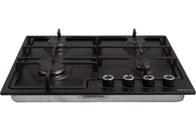 Встраиваемая газовая варочная панель Bravo FGH60S4 B